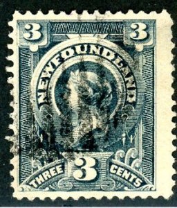 Newfoundland, Scott #60, Used