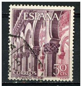 Spain 1964 - Scott 1282 used - Medieval Synagogue, Toledo 