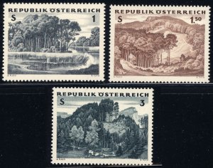 Austria 1962  Scott #685-7 MNH