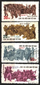 Vietnam. 1971. 35-38. 10 years of organizing the liberation of Vietnam. USED.