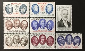 Monaco 1976 #1009-16,MNH, CV $3.60