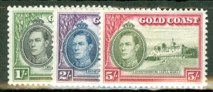 HW: Gold Coast 115a-126a mint CV $204; scan shows only a few