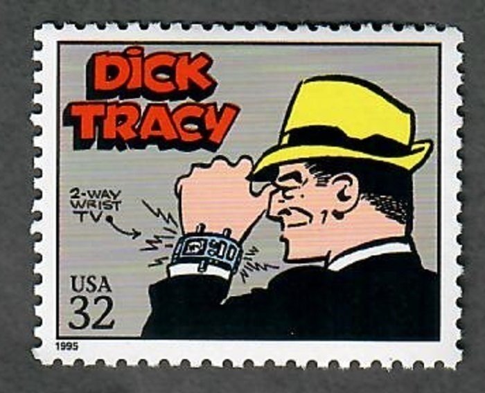 3000m Comic Strips Classics:  Dick Tracy MNH single