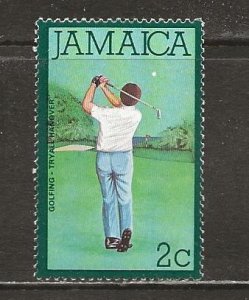 Jamaica Scott catalog # 466 Unused Hinged