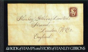 GB Prestige Booklet DX3 1982 Story of Stanley Gibbons - complete 