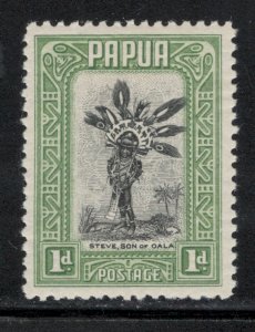 Papua New Guinea 1932 Steve Son of Oala 1p Scott # 95 MH