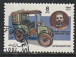 1984 Afghanistan - Sc 1099 - used VF - 1 single - Panhard/Landau