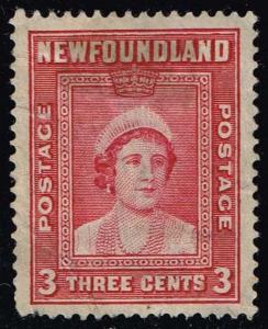 Newfoundland #246 Queen Elizabeth; Used (0.25)