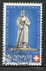 Switzerland # B103, Used.