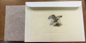 US BEP Souvenir Card  B65, Spider Press Proof 1984 mint  CV $350