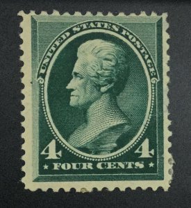 MOMEN: US STAMPS #211 MINT OG H LOT #52586