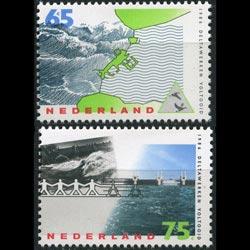 NETHERLANDS 1986 - Scott# 708-9 Delta Project Set of 2 NH