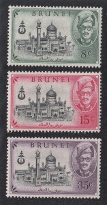 Brunei Scott #97-99 MNH