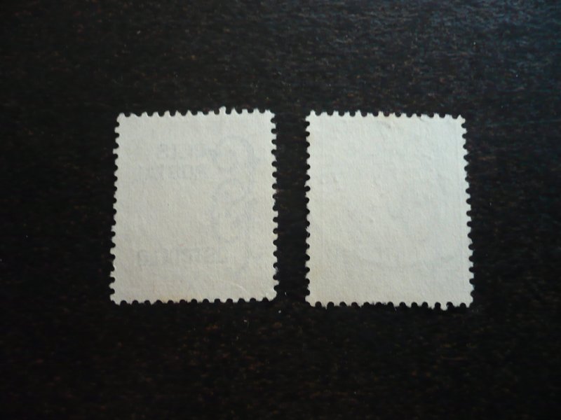 Stamps - Belgium - Scott# Q174-Q175 - Used Set of 2 Stamps