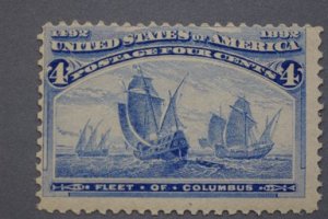 United States #233 4 Cent Columbian 1893 MNH