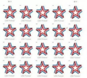 2019 Star Ribbon Forever stamps 2 sheets total 40 stamps