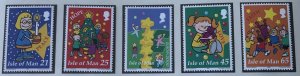 ISLE OF MAN 2000 CHRISTMAS SG912/916. MNH ..SEE SCAN