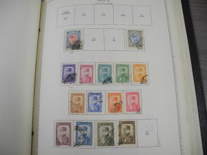 PERSIA, Fantastic Stamp Collection mounted/partially glued in a Minkus