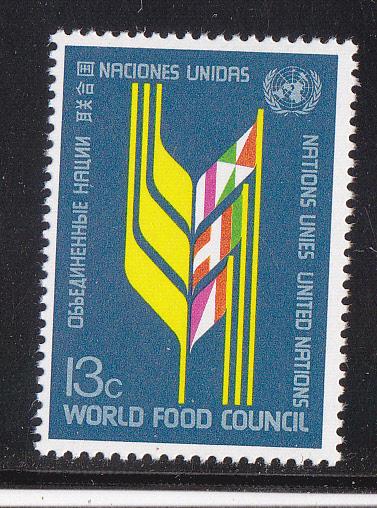 UN - NY # 280, World Food Council, MNH, 1/2 Cat.