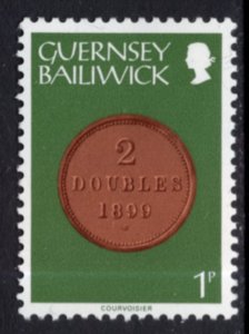 Guernsey 174 Coin on Stamp MNH VF