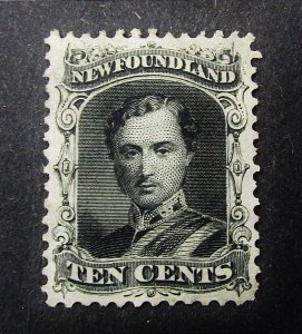 CANADA NEWFOUNDLAND SC#27 XF MLH OG PERFECTLY CENTRED BEAUTY. VERY SCARCE CV$450