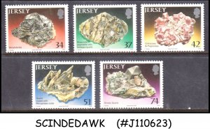 JERSEY - 2007 MINERALS - 5V - MINT NH