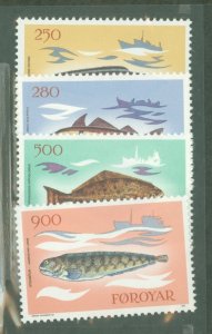 Faroe Islands #97-100  Single (Complete Set)