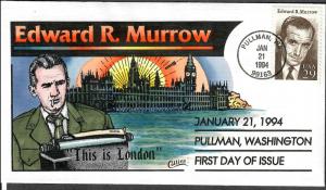 US Collins FDC SC#2812 Edward R. Murrow