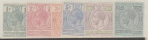 British Honduras Scott #75-80 Stamps - Mint Set