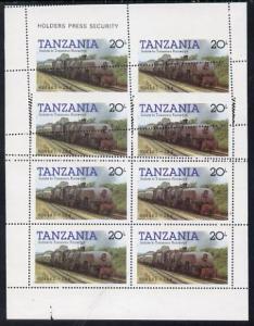 Tanzania 1985 Locomotive 6004 20s value (SG 432) unmounte...