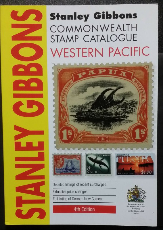 Stanley Gibbons Commonwealth Stamp Catalogue 2017 Western Pacific 4th Edition 