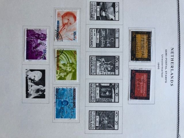 Netherlands Semi Postals 23 Scans