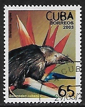 Cuba # 4313 - Strelizia & Solenodon - unused / CTO....{R12}