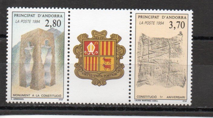 Andorra - French 435a MNH