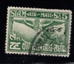 Thailand Scott C3 Used 1925 Garuda Airmail,