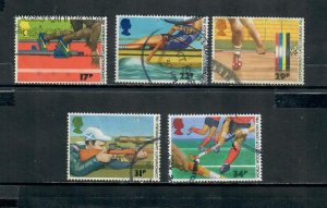 G.B 1986 COMMEMORATIVES  SET COMMONWEALTH GAMES ISSUE USED h 101220
