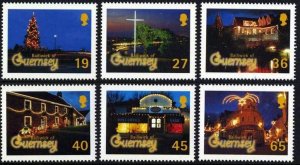 GUERNSEY 2001 - Christmas   - MNH Set   #  750-755