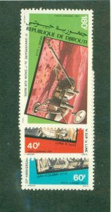 DJIBOUTI C155-157 MNH CV $4.80 BIN $2.50