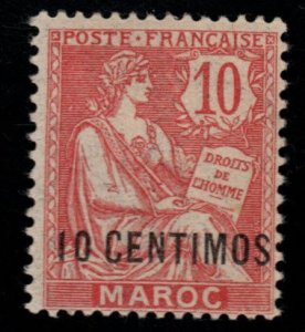 French Morocco Scott 16 MH* stamp