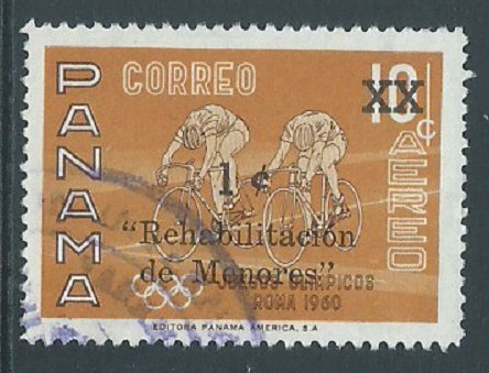 Panama, Sc #RA40, 1c on 10c, Used