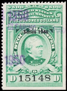 U.S. REV. DATED GREENS RD308  Used (ID # 102508)