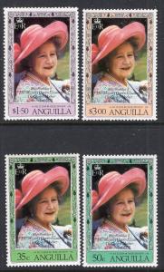 Anguilla 394-397 Queen Mother MNH VF