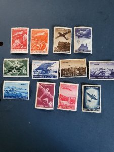 Stamps Bulgaria Scott #C19-30 never hinged