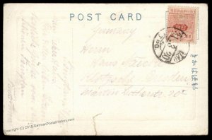 Japanese 1920 WWI Kiautschou China Germany Cover 95522