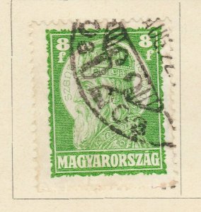 A6P9F109 Ungarn Hongrie Hungría Hungary Air Post Stamp 1928-29 8f used