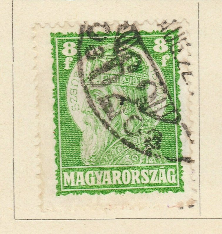 A6P9F109 Ungarn Hongrie Hungría Hungary Air Post Stamp 1928-29 8f used