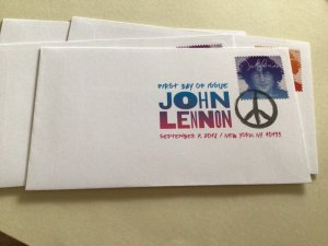 John Lennon First day covers set of 4   A13459