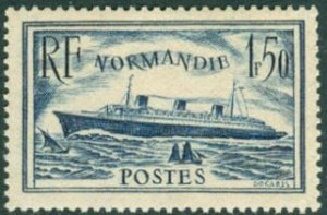 Scott # 300 S.S. Normandie MNH