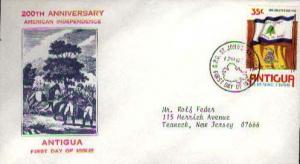 Antigua, First Day Cover, Americana