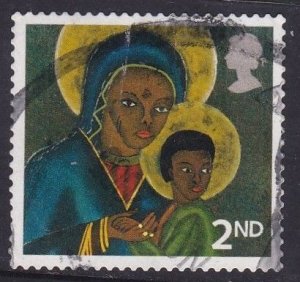 Great Britain  -2005  Christmas  Black Madonna and Child - 2nd  used